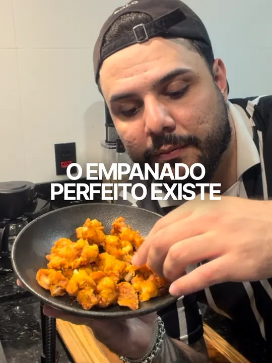 Empanado de frango crocante